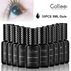 Gollee 0.5s Fast Drying Wholesale Price 10PCS Gule Lash Eyelash Hypoallergenic Ladhesivo pestañas supplies eyelash extensions