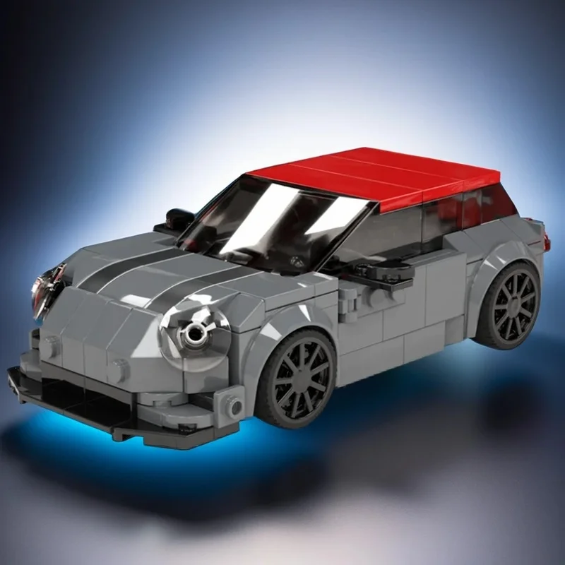 

270PCS MOC City Champions Super Car Mini John Cooper Works Model Technology DIY Assembly Building Blocks Display Birthday Gift