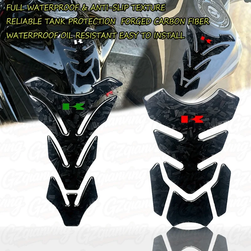 Motorcycle Tank Pad Protector Decal Stickers Case For Ka@&wasaki NINJA400/500/650 H2 Z500 Z650 Z750 Z800 Z900 Z1000/SX VERSYS