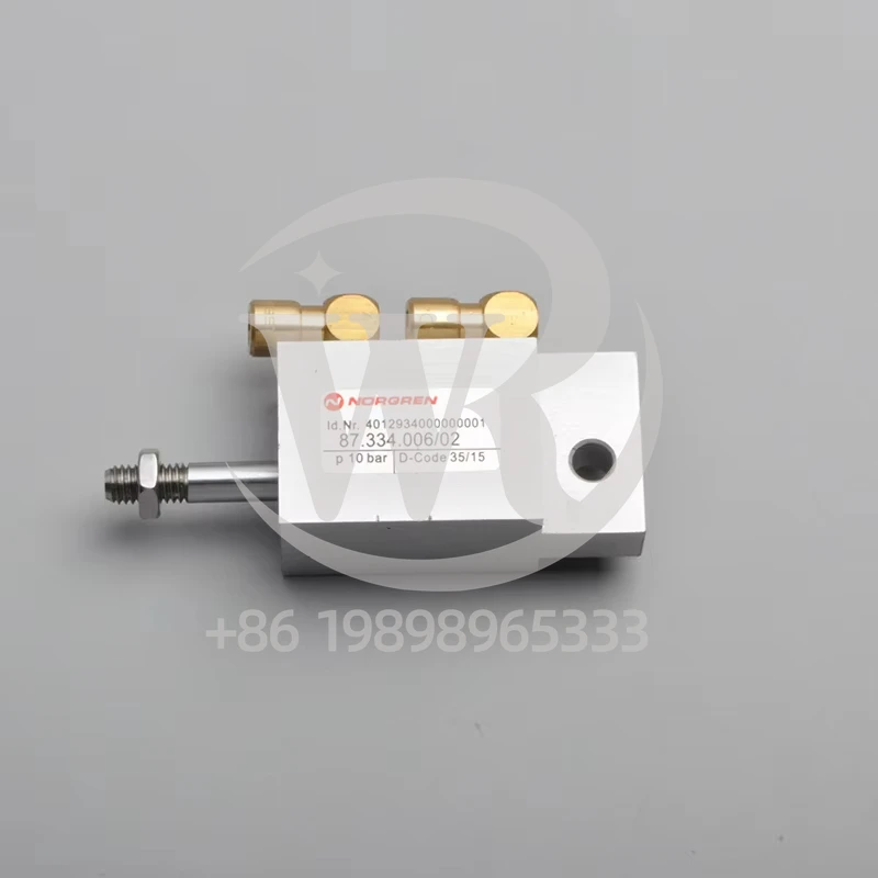

Пневматический цилиндр Heidelberg 87.334.006/02 D16 H10 DW, запчасти для печатных машин Heidelberg
