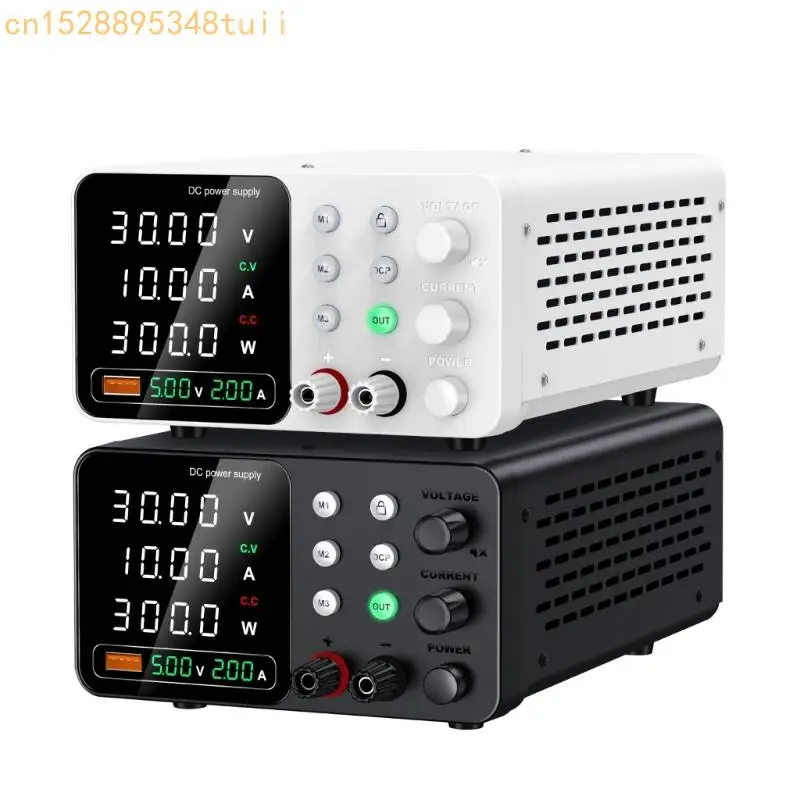 

Y4QF Advanced 4Digit Display Power Supply with Encoders Adjustment and USB Fast Charging UK Plug