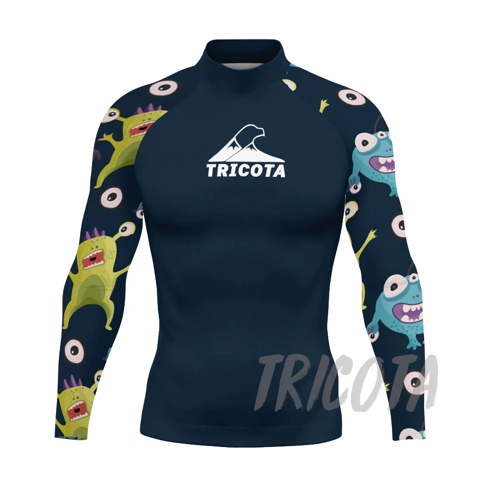 

Мужская летняя одежда для серфинга с длинными рукавами, одежда для плавания с УФ-излучением, плотная футболка, рашгард, комплекты для спортзала, рашгард, костюм для серфинга, костюм для дайвинга