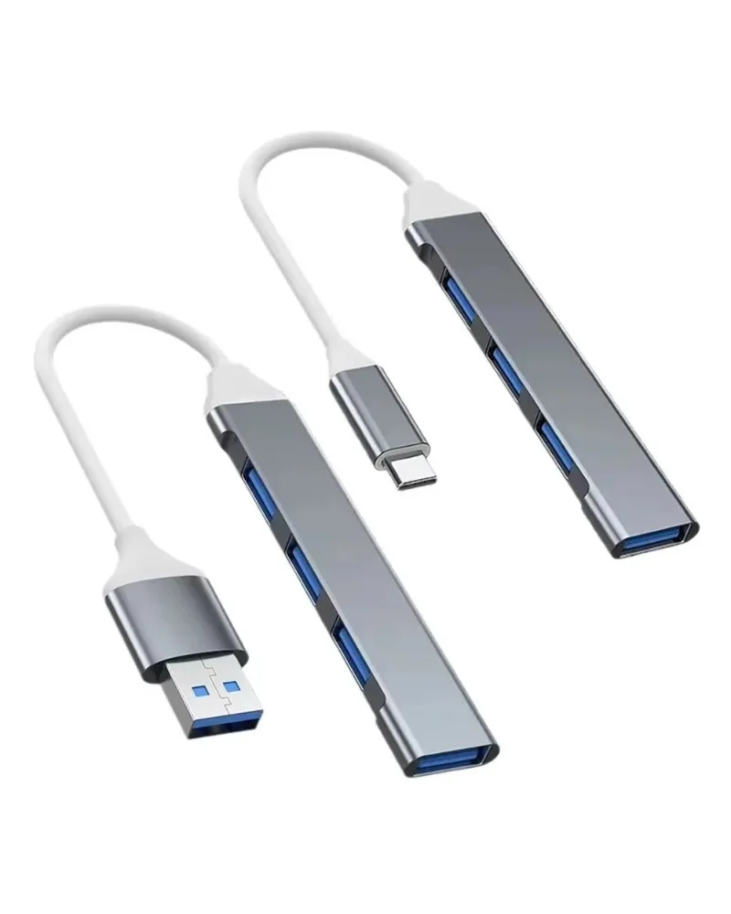 USB 3.0 Hub 4 in 1 Adapter with 1 USB3.0 3 USB2.0 Ports High Speed Splitter for Laptop PC