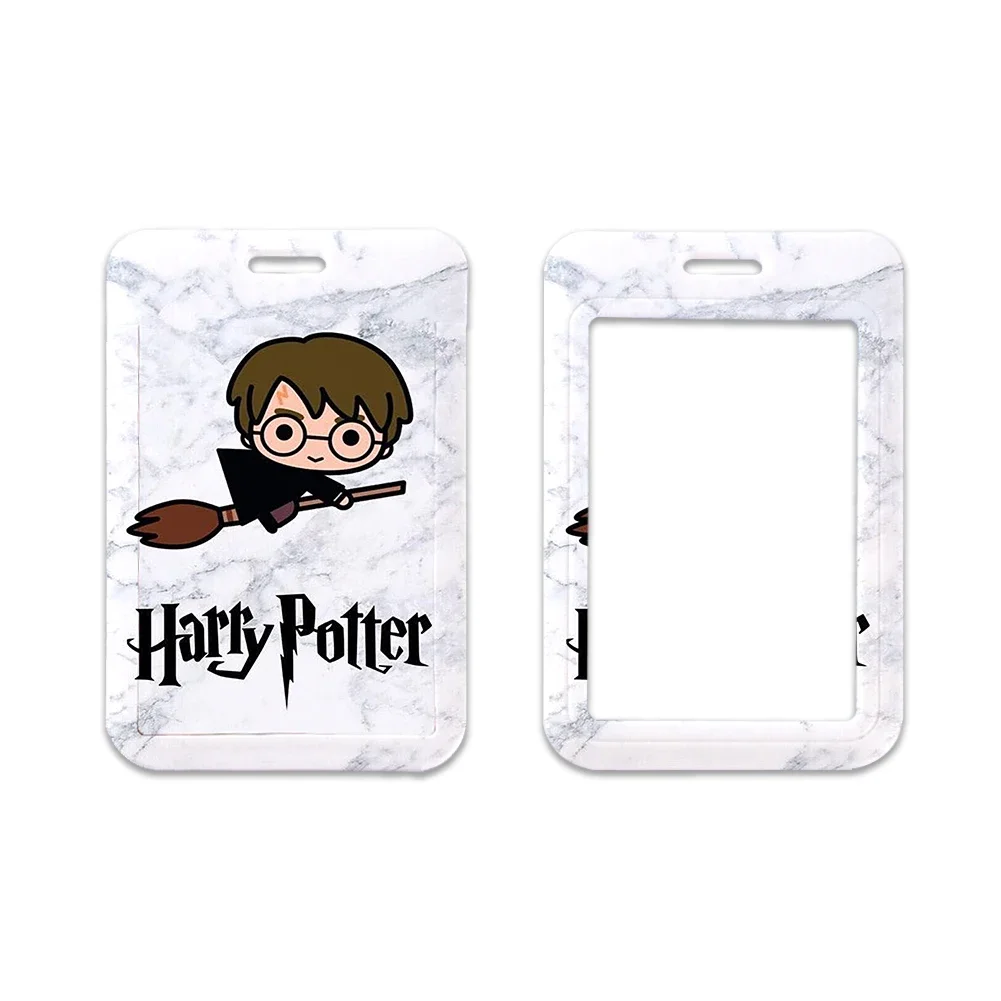 Lanyard ID Harry Potter Name Card Holder Girls Credential Holders Hospital Nurse Neck Straps Badge Holder Keychains