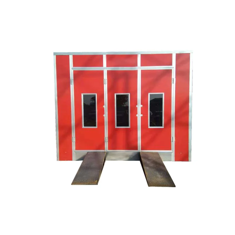 Auto Spray Booth Car Painting Booth Different Styles Pickup Truck Bake Paint House With Wallboard EPS 50mm Thick