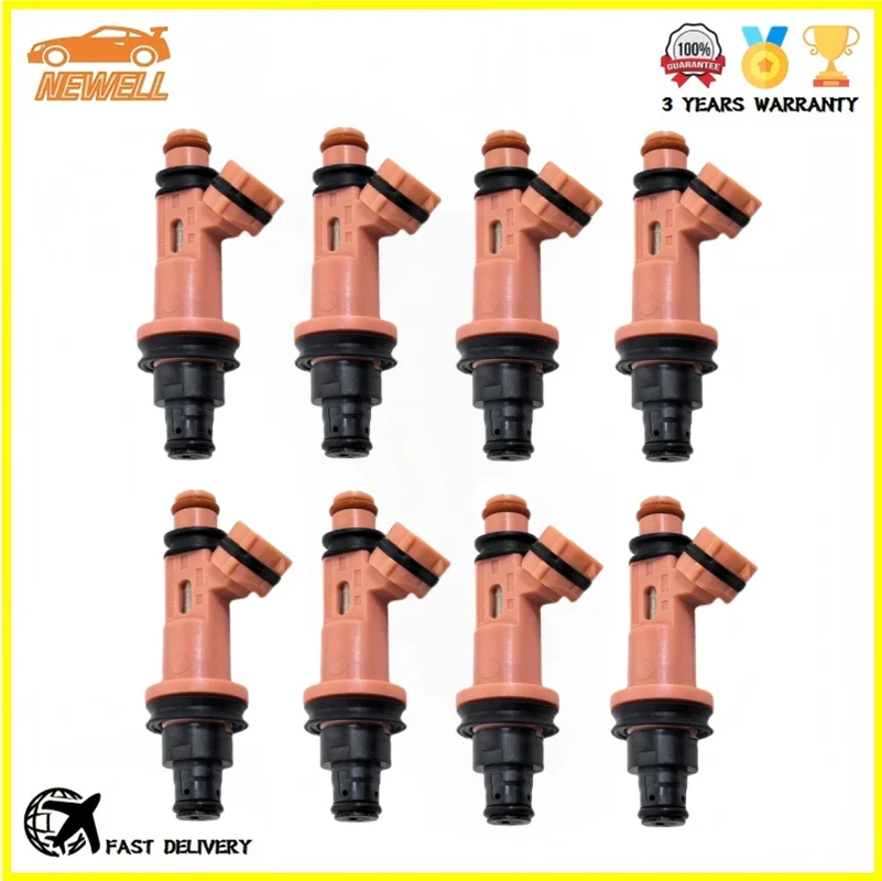 

8PCS 23209-50030 23250-50030 Fuel Injector For Toyota Lexus ASIA GS400 LS400 SC400 4.0L GS430 LS430 SC430 4.3L 3UZ 1998-2007