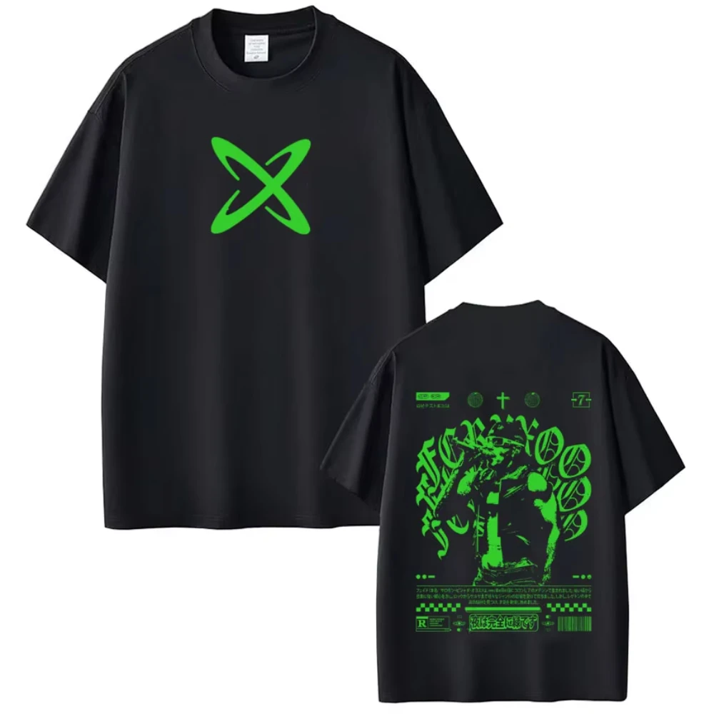 Rapper Feid Ferxxo Tour 2026 Print Vintage T Shirts Men Women Fashion Hip-hop T-shirt Cotton Gothic Punk Male T-shirts Fan Gifts