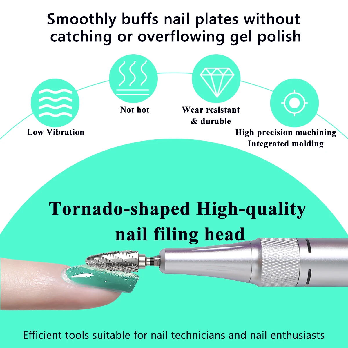 Ultra Fine Grit Cyclone Tungst - Carbide End Mill recension och pris