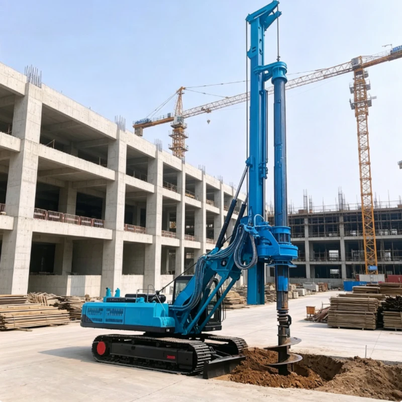 Customized Pile Driver New Design Crawler Type Drop Hammer Pile Driver Hydraulic Static 100Ton Piling Driver