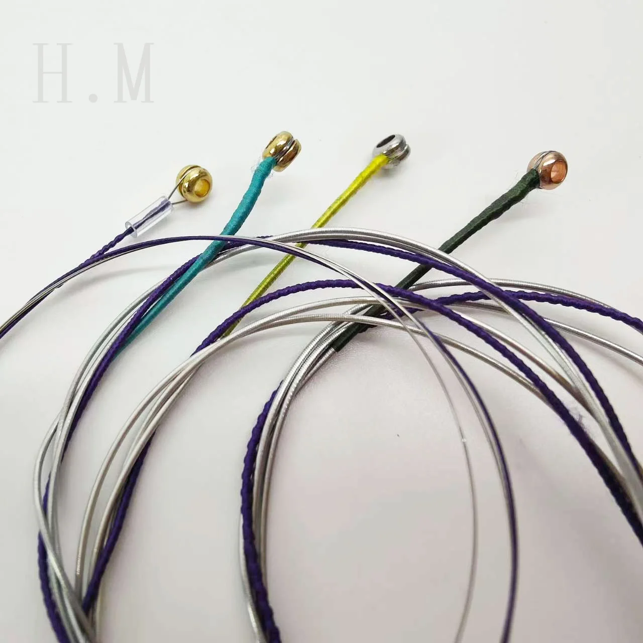 أوتار كمان من الفضة الإسترليني 4/4، أوتار كمان راقية من نانون أوتار كمان من الفضة الإسترليني