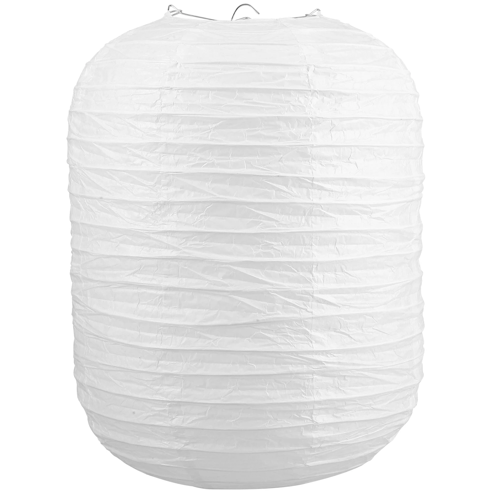 

White Paper Lantern Shade Foldable Ceiling Lamp Cover for Home Bedroom Party Decorations Hanging Light Soften Eye Protection
