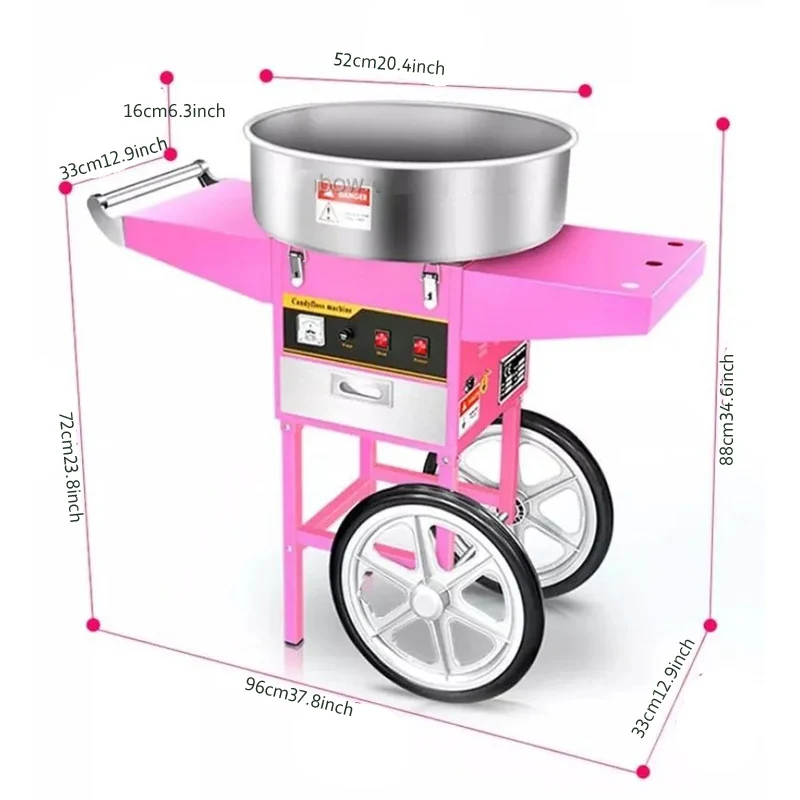 Poêle carrée simple en acier inoxydable, machine à rouleau de crème glacée sauté, machine à crème au yaourt signée pour bars, cafés, magasins de desserts