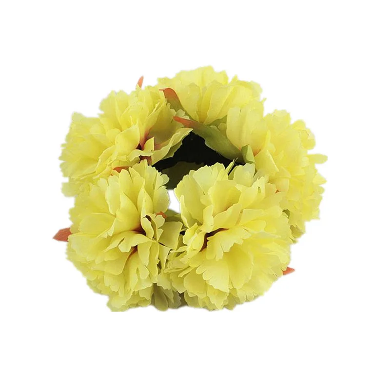 Fashion Women Big Rose Flower Elastics Hair Holders Rubber Bands Girls Cute Crowns Scrunchies Party Wedding Hair Accessories