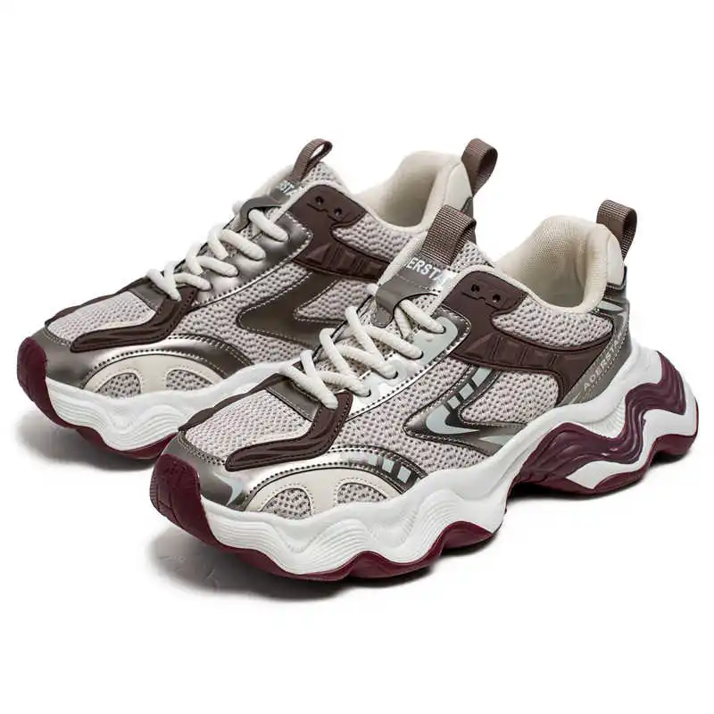 أحذية مسطحة ضخمة أحذية الكاحل أحذية بيضاء منخفضة التمهيد للرجل أحذية رياضية رياضية جميع تقنيات العلامات التجارية المدربين أحذية رياضية