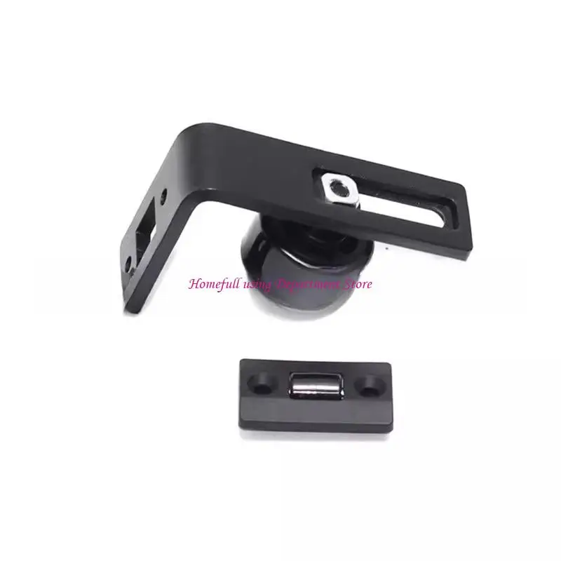  Barn Door Track Roller System Easy Installation Carbon Steel Base Door Guide