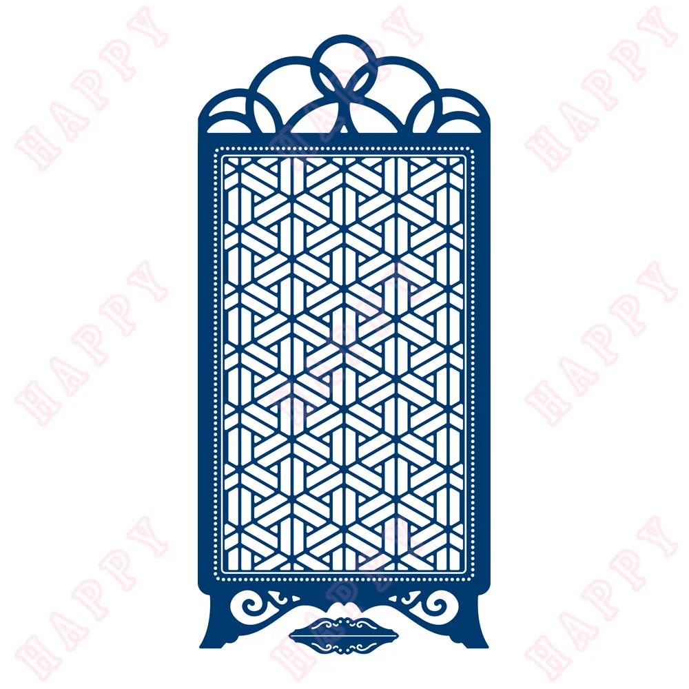 

Metal Craft Cutting Dies Elegant Shoji Die Set DIY Scrapbook Envelope Diary Photo Album Paper Card Decorative Embossing Template