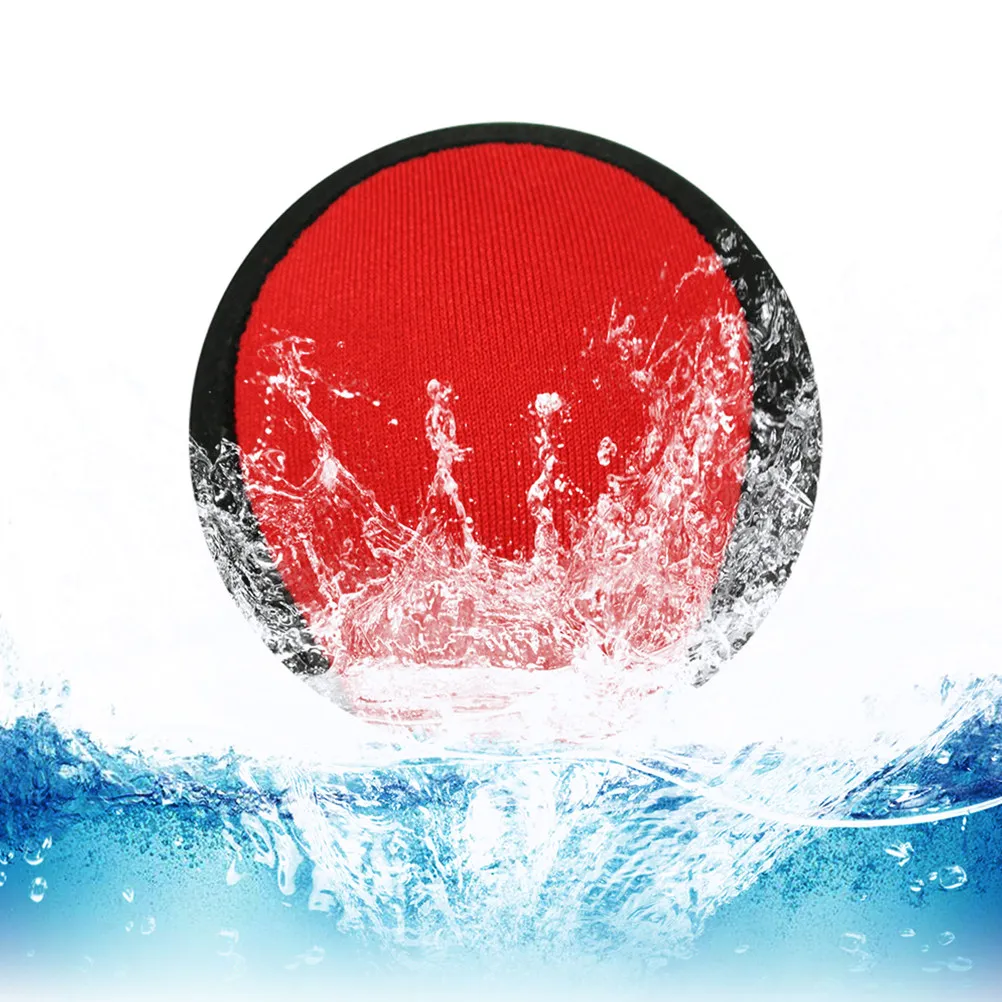 4Pcs Elastic Bounce Balls 50Mm Water Bouncy Jump Ball Set for Pool Beach Party Outdoor Summer Activities Yellow Green Blue Red