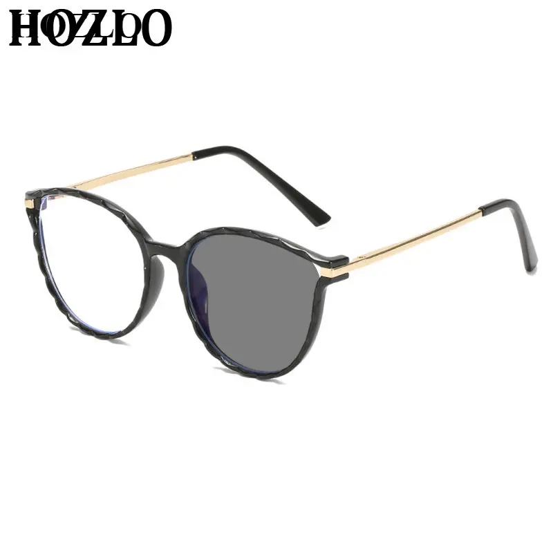 

TR90 Fashion Women Cat Eye Photochromic Myopia Sunglasses Driving Travel Fishing Shortsighted Glasses Custom Prescription Lens