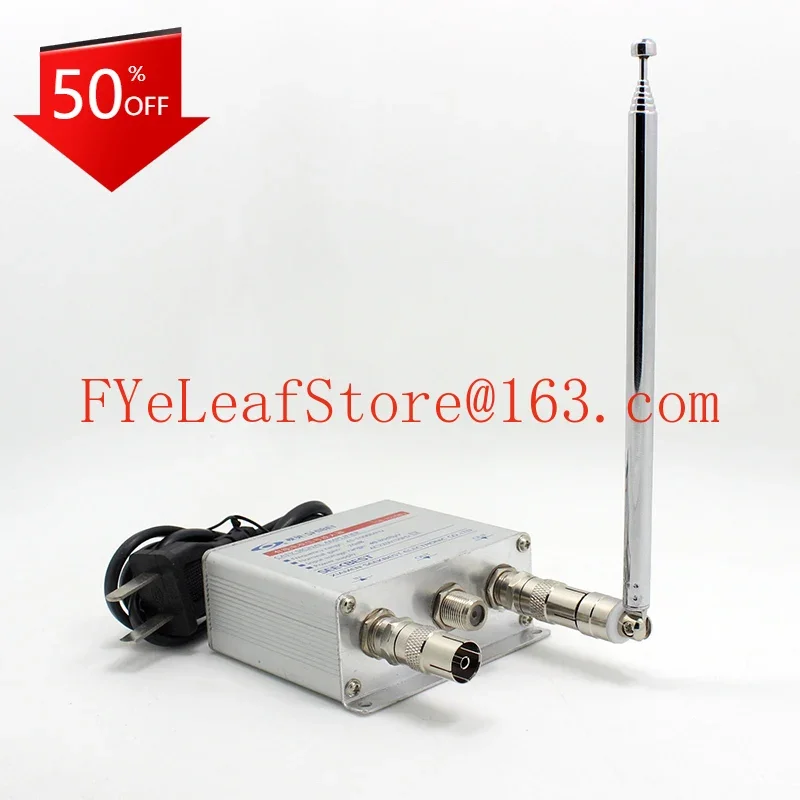 

Converter Analog Signal Wireless Transmitter RF Analog Handheld TV Wireless Black and White TV Antenna Receiving