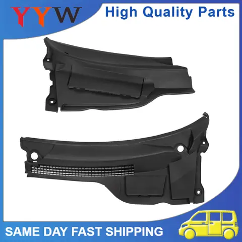 BMW MINI R55 R56 R57 2007-2015 51132751209 51132751210 용 2PCS 자동차 앞 유리 와이퍼 카울 씰 왼쪽 및 오른쪽 와이퍼 디플렉터