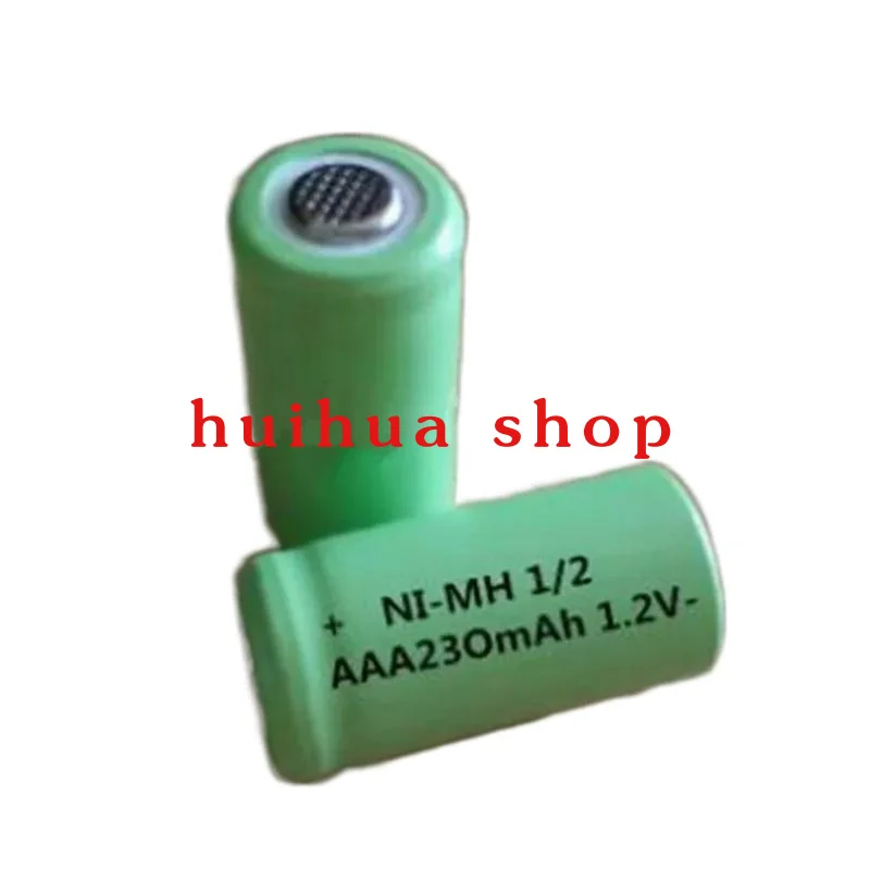 

10Pcs/Lot 1.2V 230Mah 1/2AAA Ni-mh Nimh Rechargeable Battery For Toy Earphone
