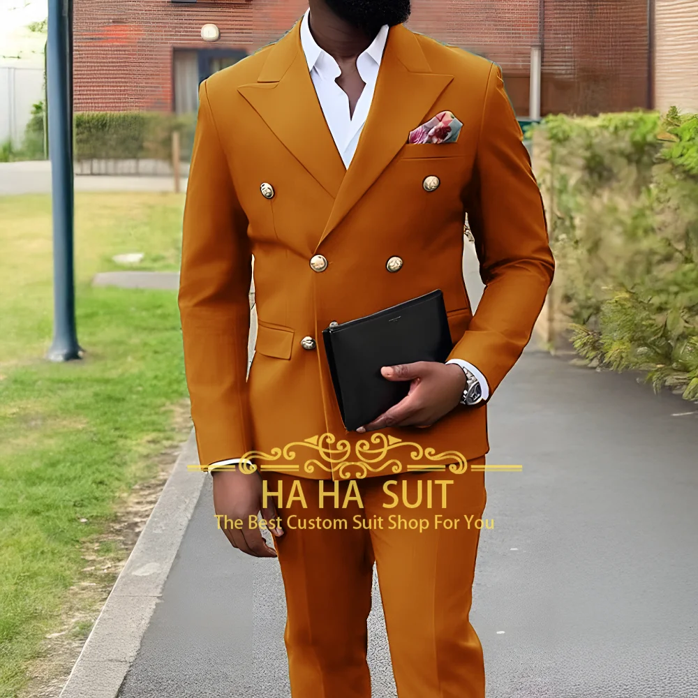 

Latest 2 Piece Groom Tuxedo Wedding Prom Suit Male Suits for Men Slim Fit Costume Homme Groosmen(Jacket+Pants )