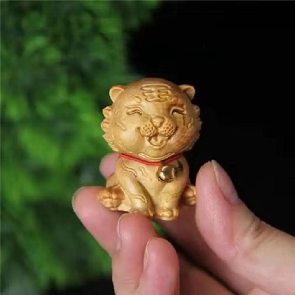 Twelve Zodiac Wood Carving Twelve Zodiac Wooden Zodiac Cute Wood Carving Miniature Ornaments Handicraft Small Animal