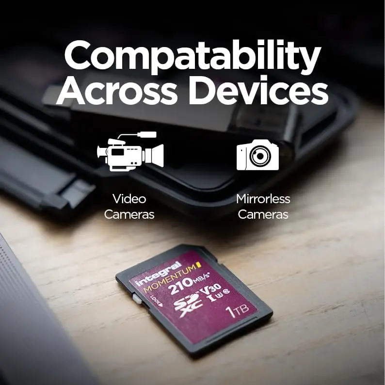 256GB SDXC Card UHS-I V30 U3 CL10 210MB/s Read 180MB/s Write for DSLR Mirrorless Camcorders 4K UHD Video Burst Mode