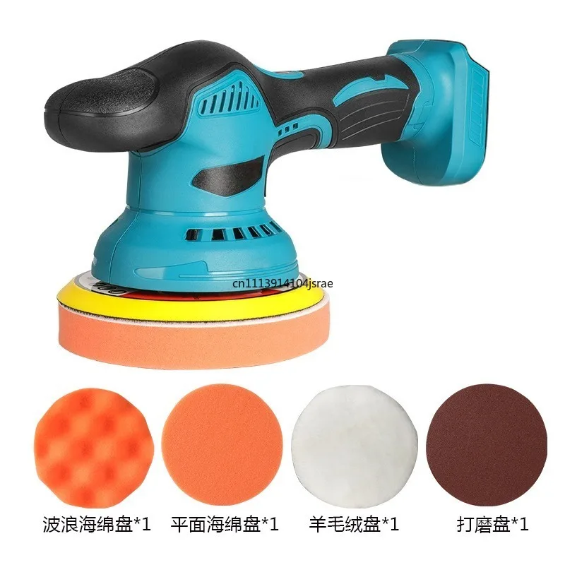 Rechargeable Lithium Car Polisher, Cordless Buffing Wax Glazing Machine, Flat Surface Auto Sanding Scrubber