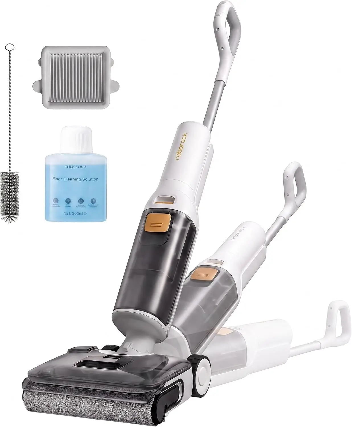 F25 GT Gen 2 Wet Dry Vacuum Cleaner, Cordless Vacuum Mop Combo | 20000Pa Suction, 194°F Self-Cleaning Electric Mop, 180° Lie-Fla