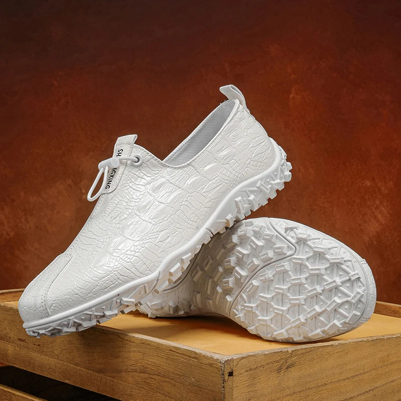 

Мужские повседневные туфли-мокасины в корейском стиле для молодежи, весна-осень 2026, новинка, большие размеры, для внешней торговли