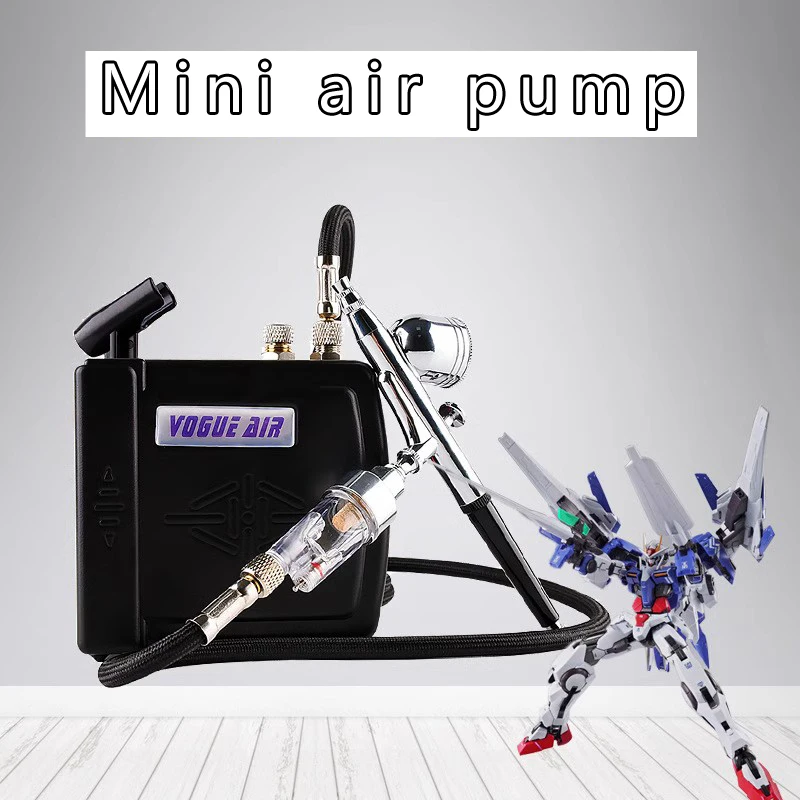 

Airbrush Model Gundam coloring Mini Air pump Spray pen Spray Gun set Tattoo acrylic painting model furniture spray repair