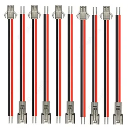10Pairs SM Connectors 22 20 AWG Pigtail 2 3 4 5 6 Pin LED Connecetor Female Male Terminals For 24V 12V LED Strip Light SMD COB