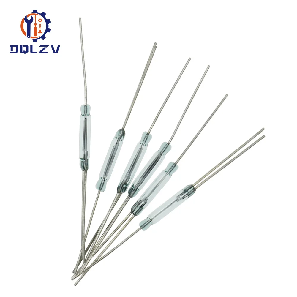 5PCS 100% original Reed Switch 3 pin 2.5X14MM Magnetic Switch Normally Open and Normally Closed Conversion