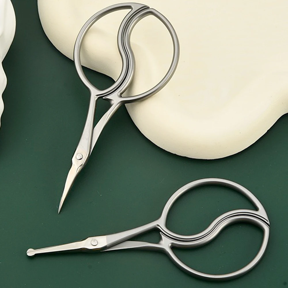 الفولاذ المقاوم للصدأ الأنف مقص عر بشرة الأظافر القراص بشرة الأظافر القراص مقص أداة قص الحواجب مقص ماكياج مقص الحاجب المقص