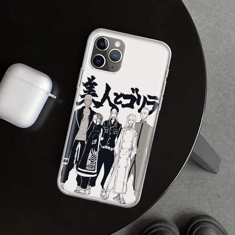 Hot Anime Tokyo Avengers Phone Case Cover For iPhone 11 12 13 14 15 16 Pro Max Apple X XS XR 7 Plus 8 + Art Customized Fundas 14