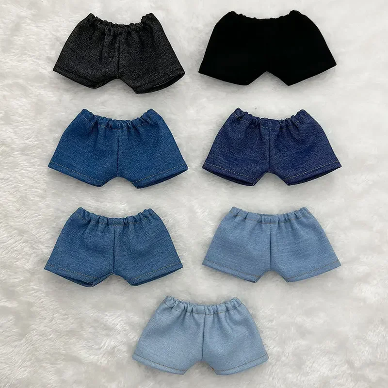 1PC 10/15/20cm Labubu Clothes Cute Mini Plush Doll's Outfit Accessories Fashion Jeans for Labubu Dolls Fans Gift