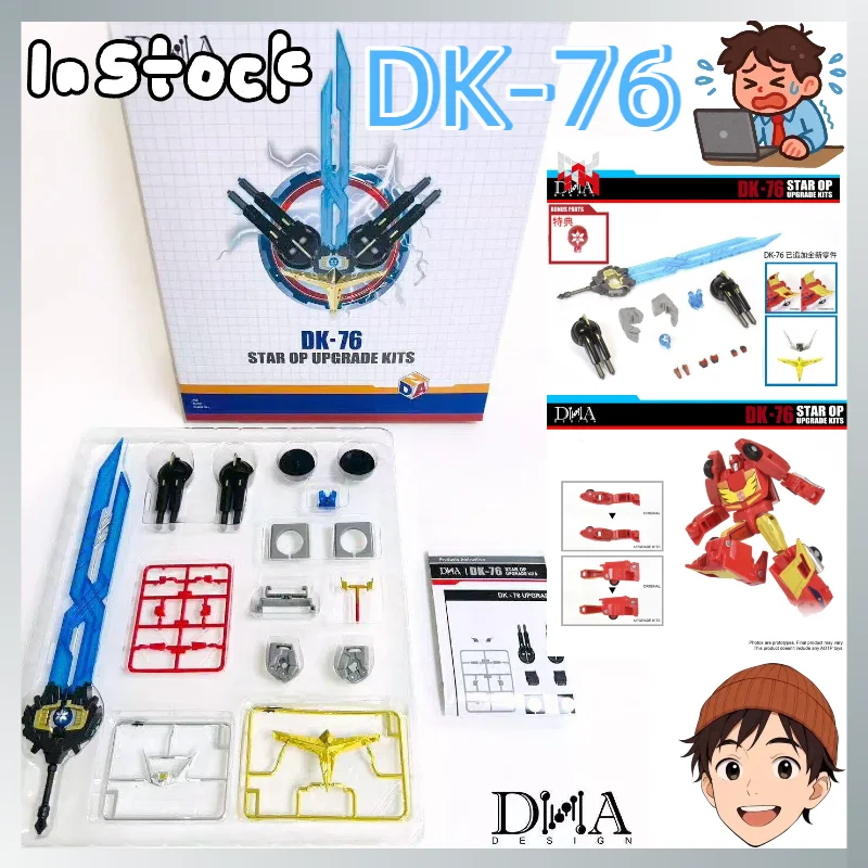 【En Stock】Juguetes De Transformación, Producto Original Dna Dk-76 Dk76 Leader Era Op Y Kit De Accesorios De Actualización Hot Rod, Colección De Juguetes De Regalo — -35%, 26.92€ Coupon, from 49.99€ – 35% descuento – €49.99