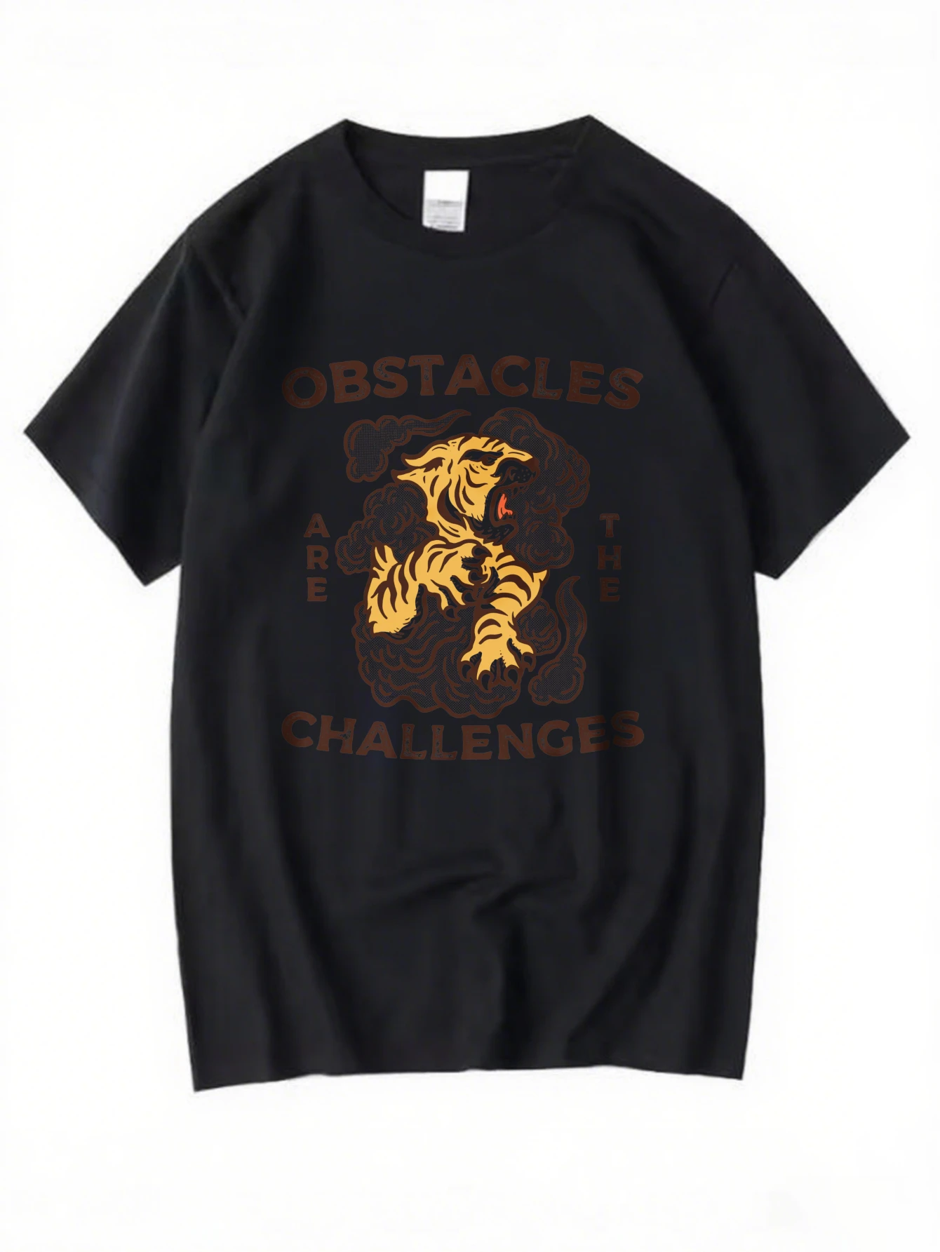 

Men's Vintage Animal Graphic T-Shirt Retro Casual Streetwear Cotton Tees