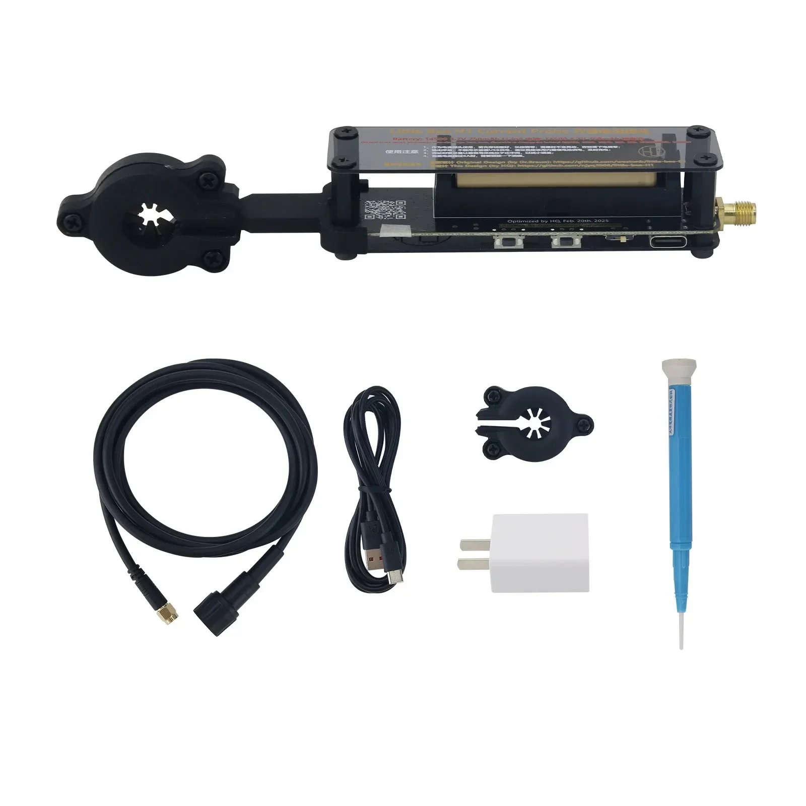 

2026 30MHz Opensource DIY Current Probe AC/DC High Frequency Magnetic Field Probe with 5A and 10A Magnetic Heads