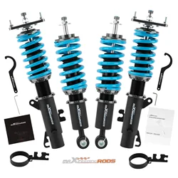 24 Damping Levels Coilover Lowering Kit For Mini Convertible R52 One 2004-2007 Coilovers Suspension For Cooper R50 R53 02-06 FWD