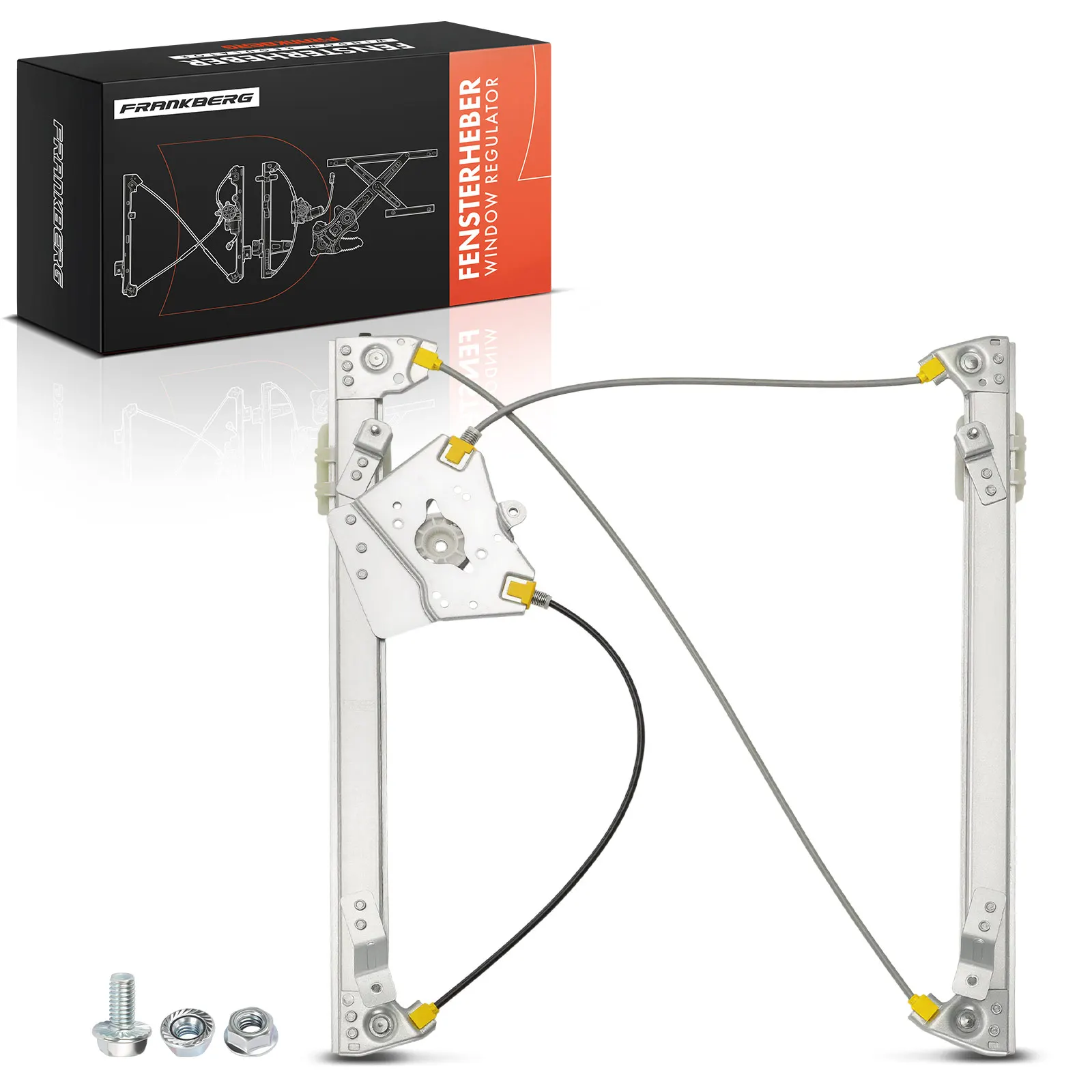 Frankberg 1x Lève-vitres électrique avant droit pour Ford C-Max II DXA CB7 CEU Van 2010-2019 AM51U23200BE 1719264