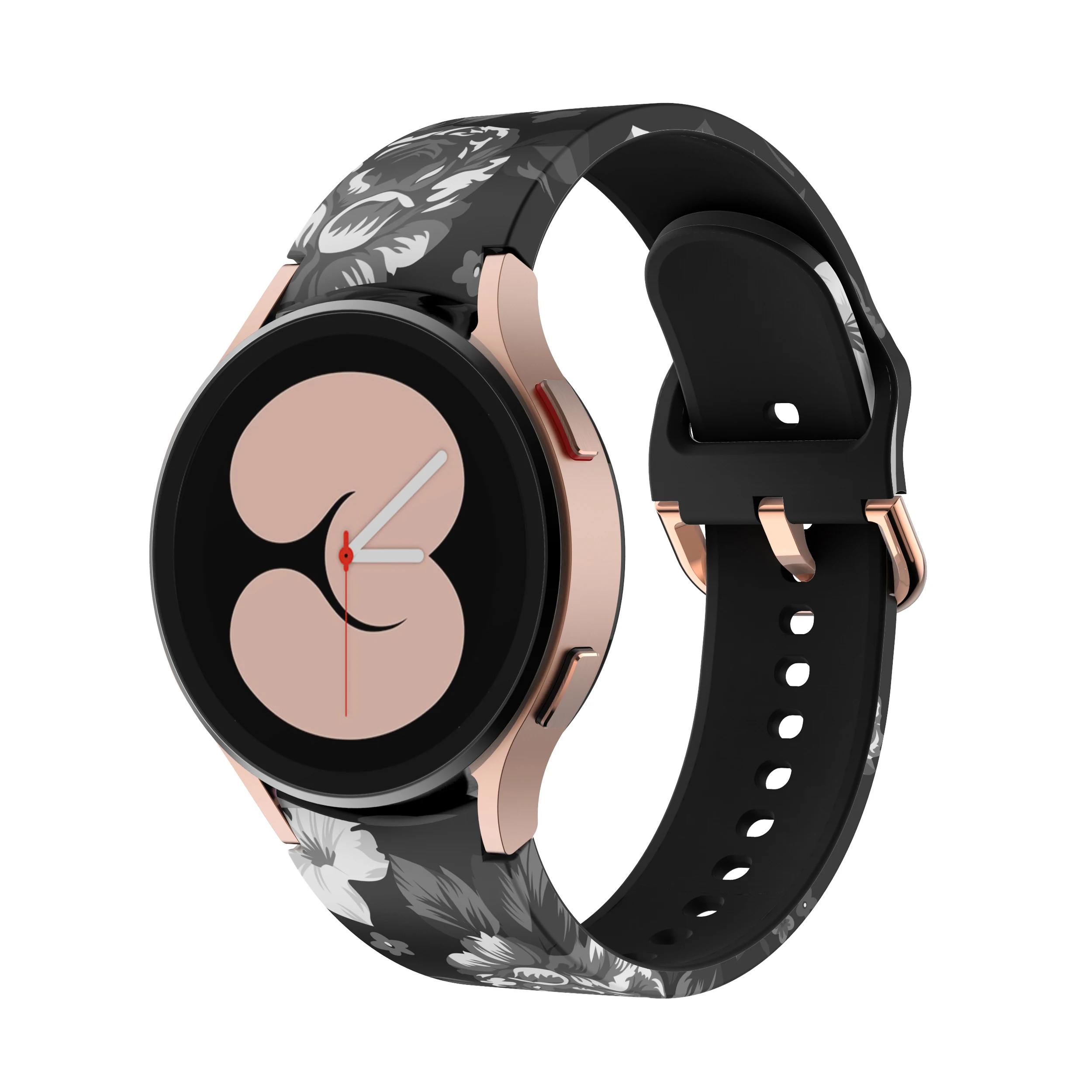Correa de silicona para Samsung Galaxy Watch 6, pulsera deportiva de 44mm, 40mm, 20mm, clásica de 43mm y 47mm