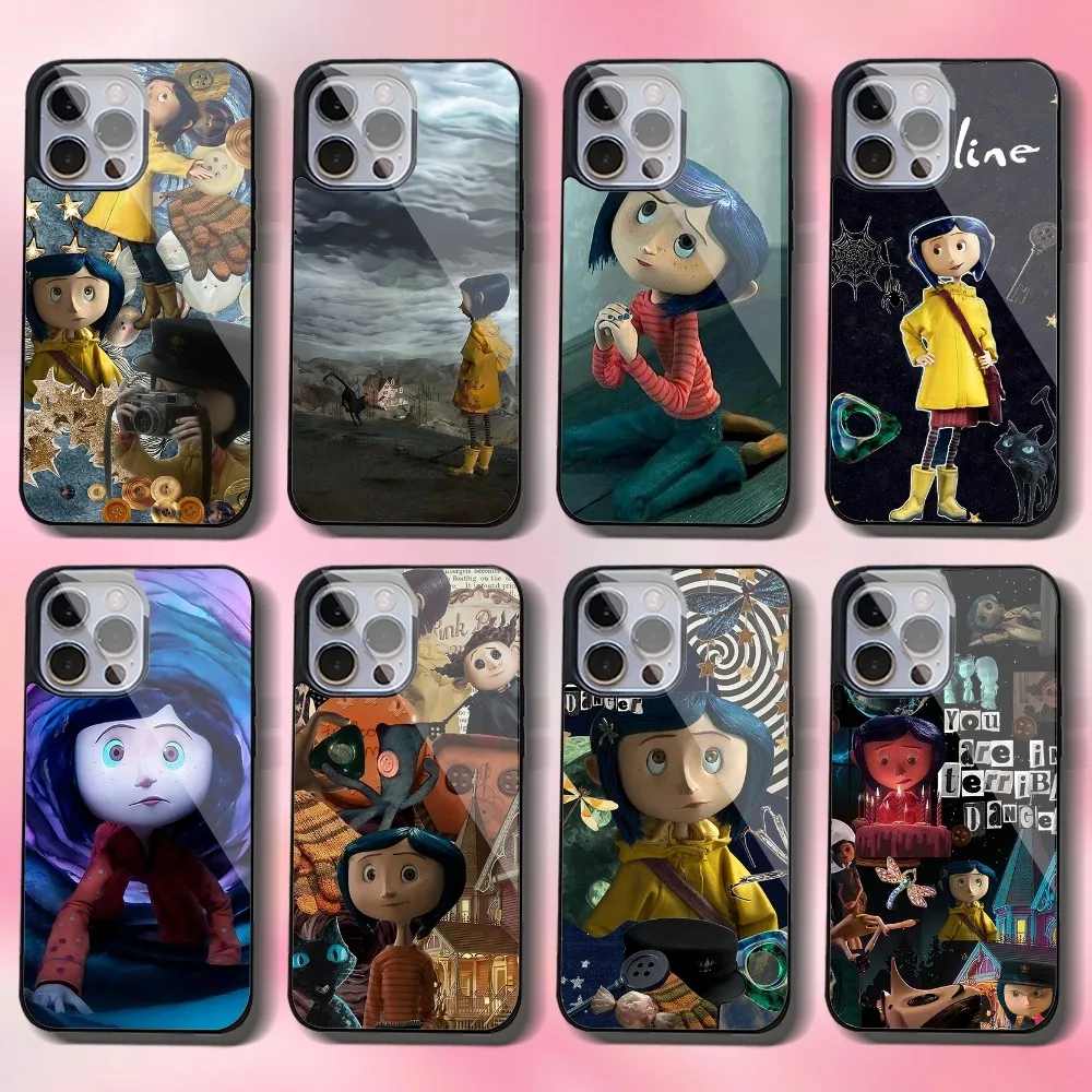 C-Coraline And The Magic Door Phone Case For IPhone 16151413 Pro Max 11 12 Mini Alex Mirror For Magsafe Wireless Charging Cover