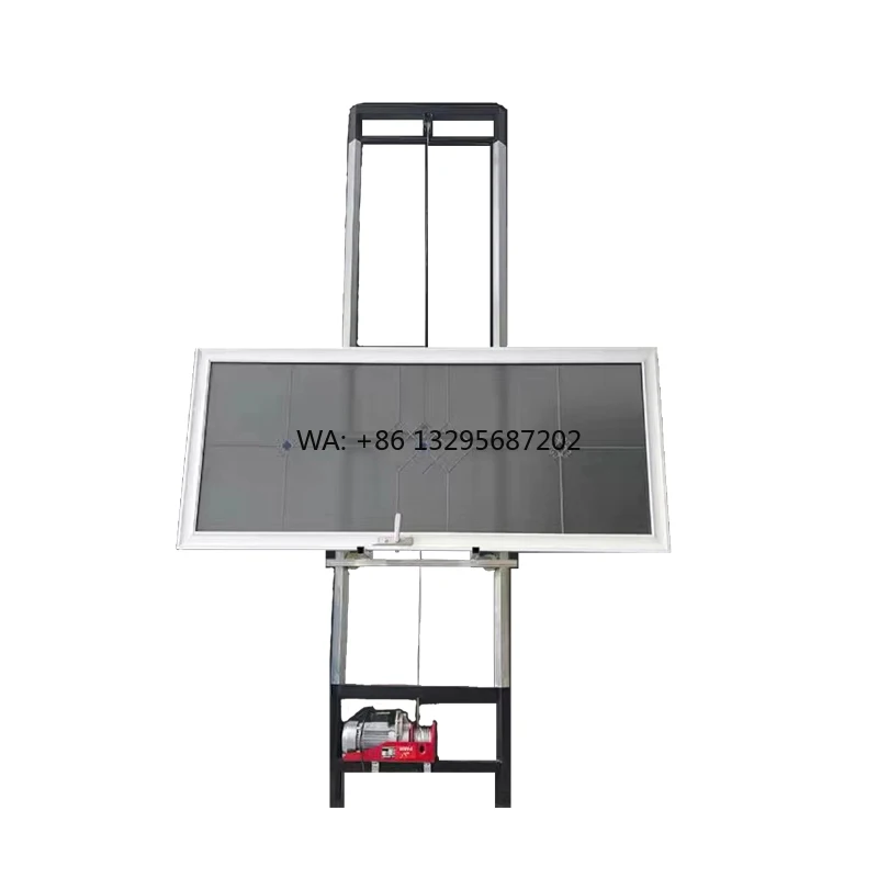 

Wholesale Automatic Electric Control Ladder Solar Panel Lifter Cargo Elevator Lift