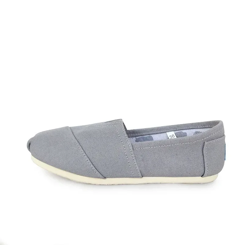 Mocassini estivi blu da uomo Scarpe basse classiche in tela da donna Comode scarpe casual da uomo traspiranti Espadrillas slip-on