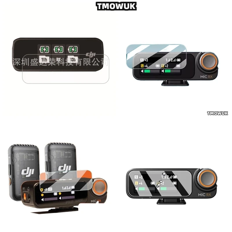 

For DJI Mic2 Accessory, High Clarity Anti-Scratch Screen Protector Film