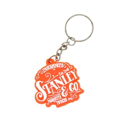 Custom Keychains Made From Soft PVC Rubber in Ellipse