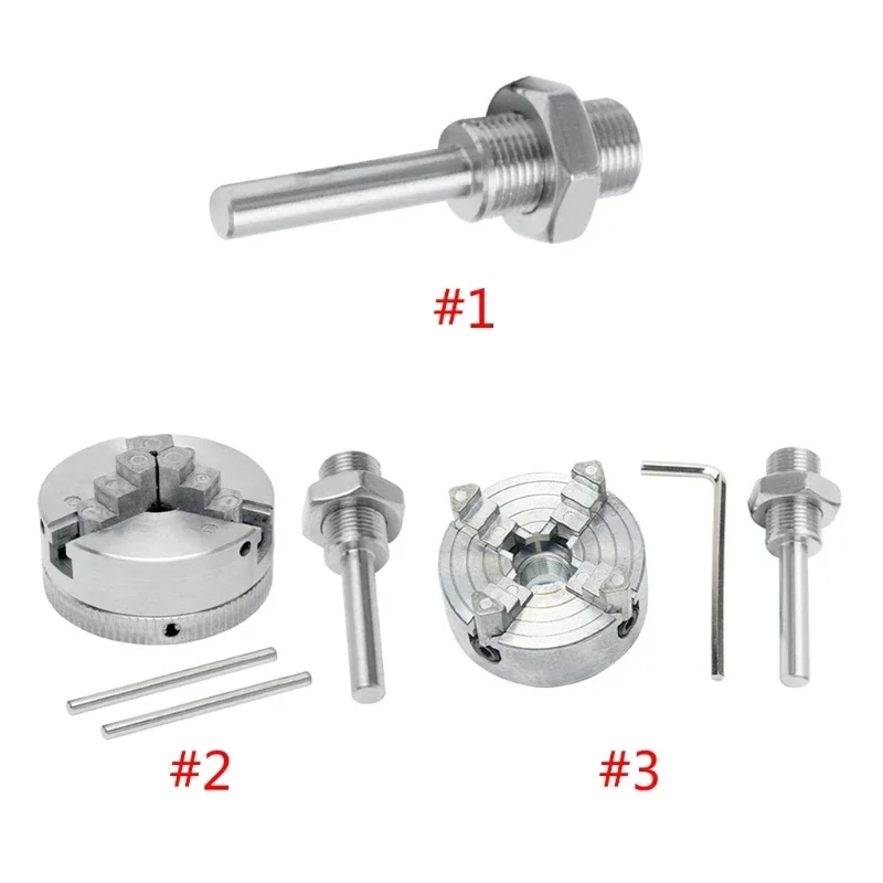 Imagem -05 - Mini Zinco Liga Torno Chuck com Grande Alcance de Fixação 3-jaw Máquina-ferramenta Acessórios para Furadeira Elétrica