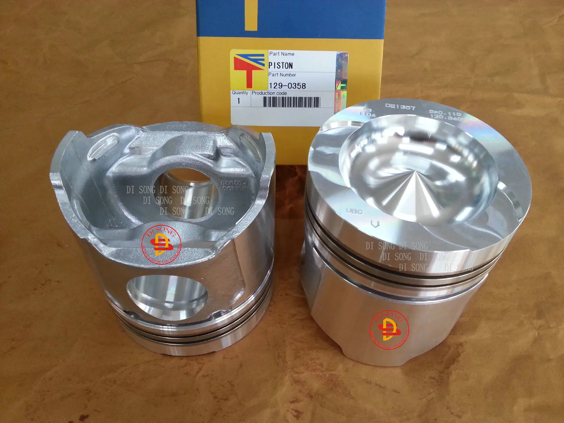 

129-0358 Suitable for E300B excavator 966C loader 3306 engine piston 1W6757